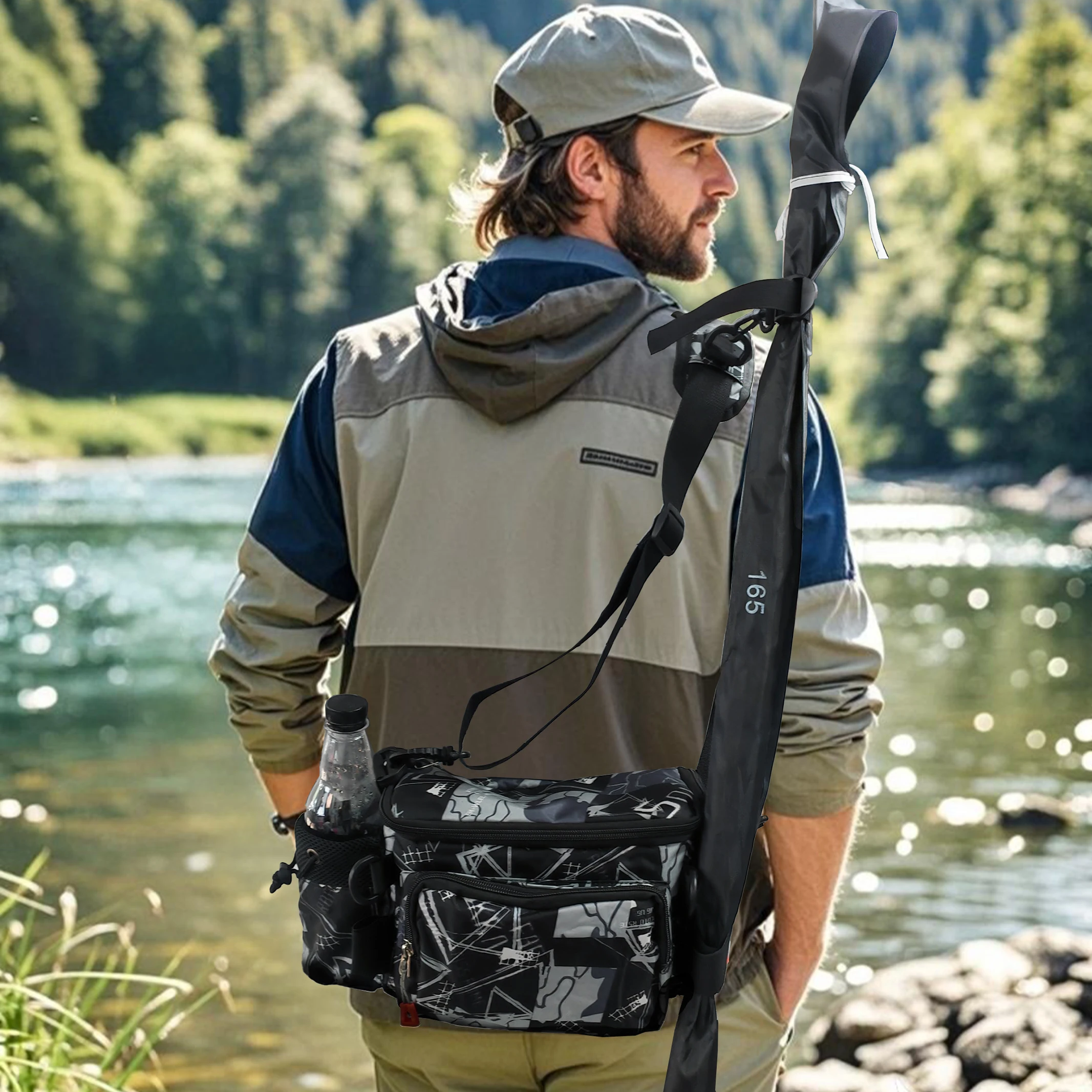 MBLN Bolsa de pesca para señuelos impermeable y ligera - imagen 5