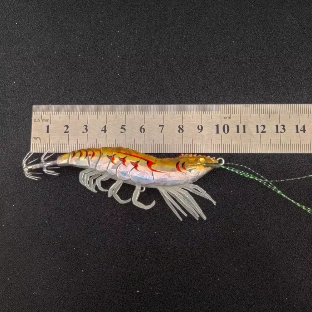 Señuelo Calamar con Sonajero 10 cm 12 g Diseño Sandía Láser - imagen 4
