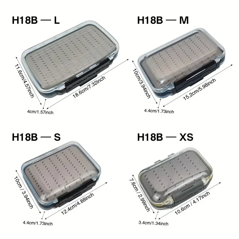 Caja organizadora Aventik con tapa transparente