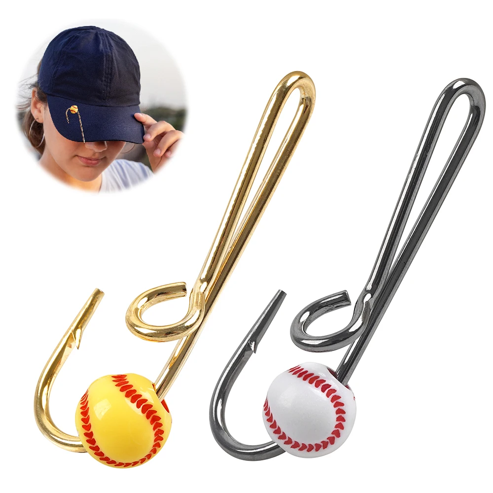 Clip para sombrero de pesca con anzuelo – Pin con cuentas de fútbol