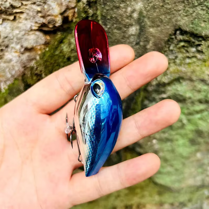 Crankbait flotante para lucio — wobbler acción realista - imagen 5