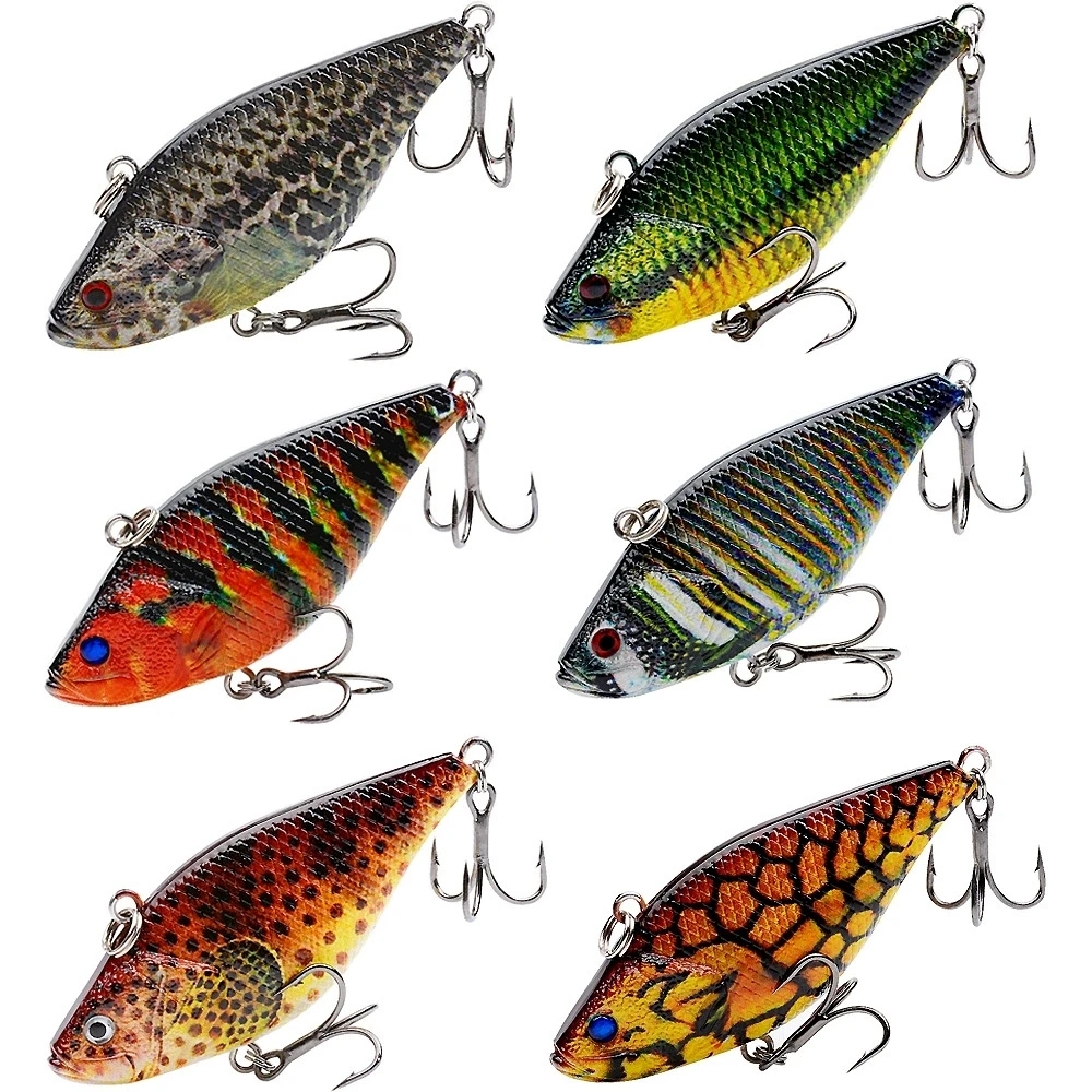 Crankbait vibratorio hundible con impresión UV para swimbait