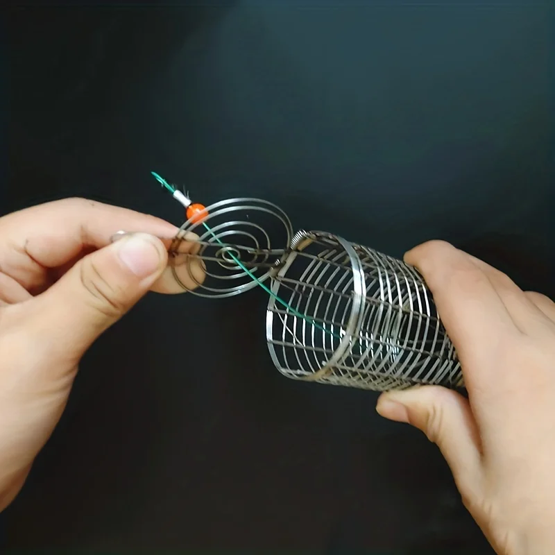 Alimentador jaula cebo acero inoxidable para pesca - imagen 5