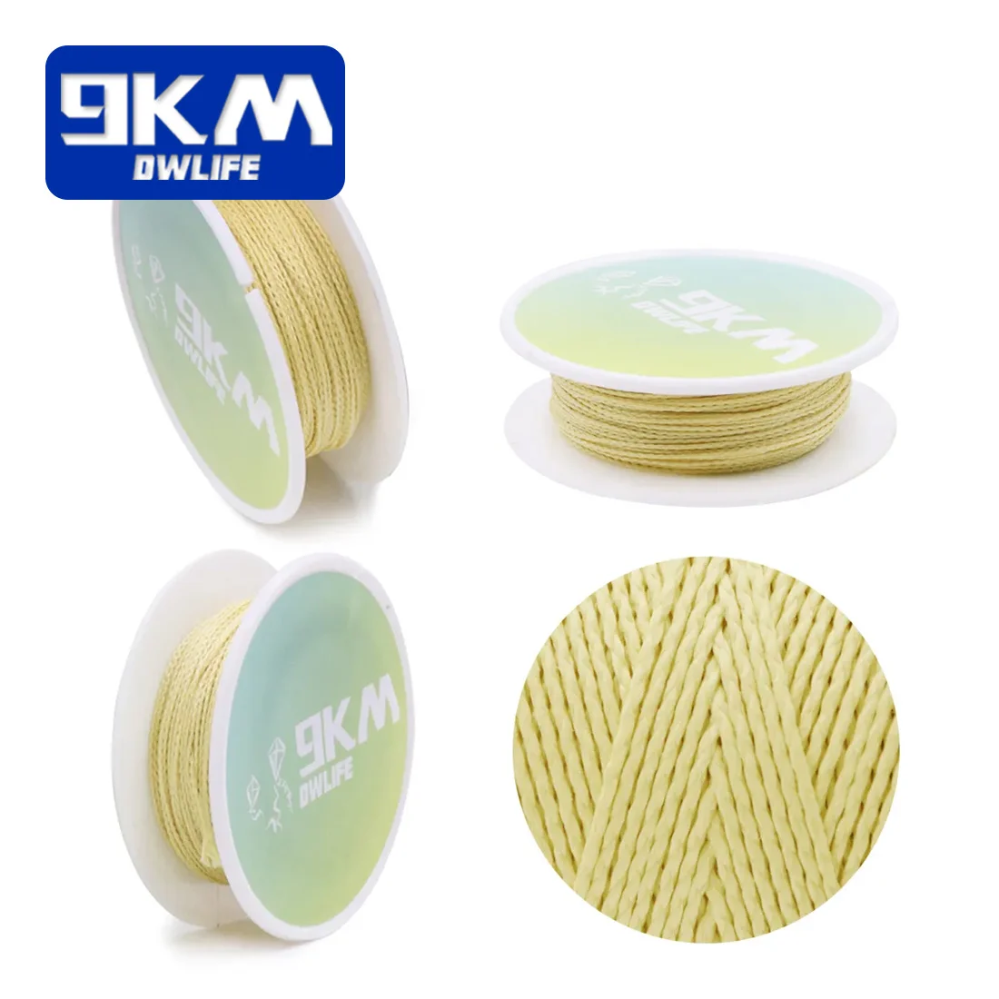 Sedal trenzado Kevlar alta resistencia – Para pesca marítima y fluvial - imagen 3