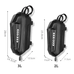 Bolsa Delantera para Manillar, Impermeable y Reflectante
