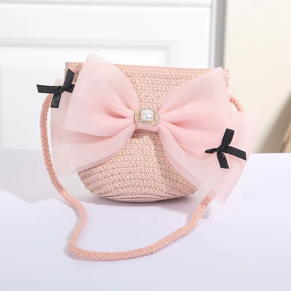 Bolso de Paja Tejido Retro para Playa y Fiesta - imagen 5