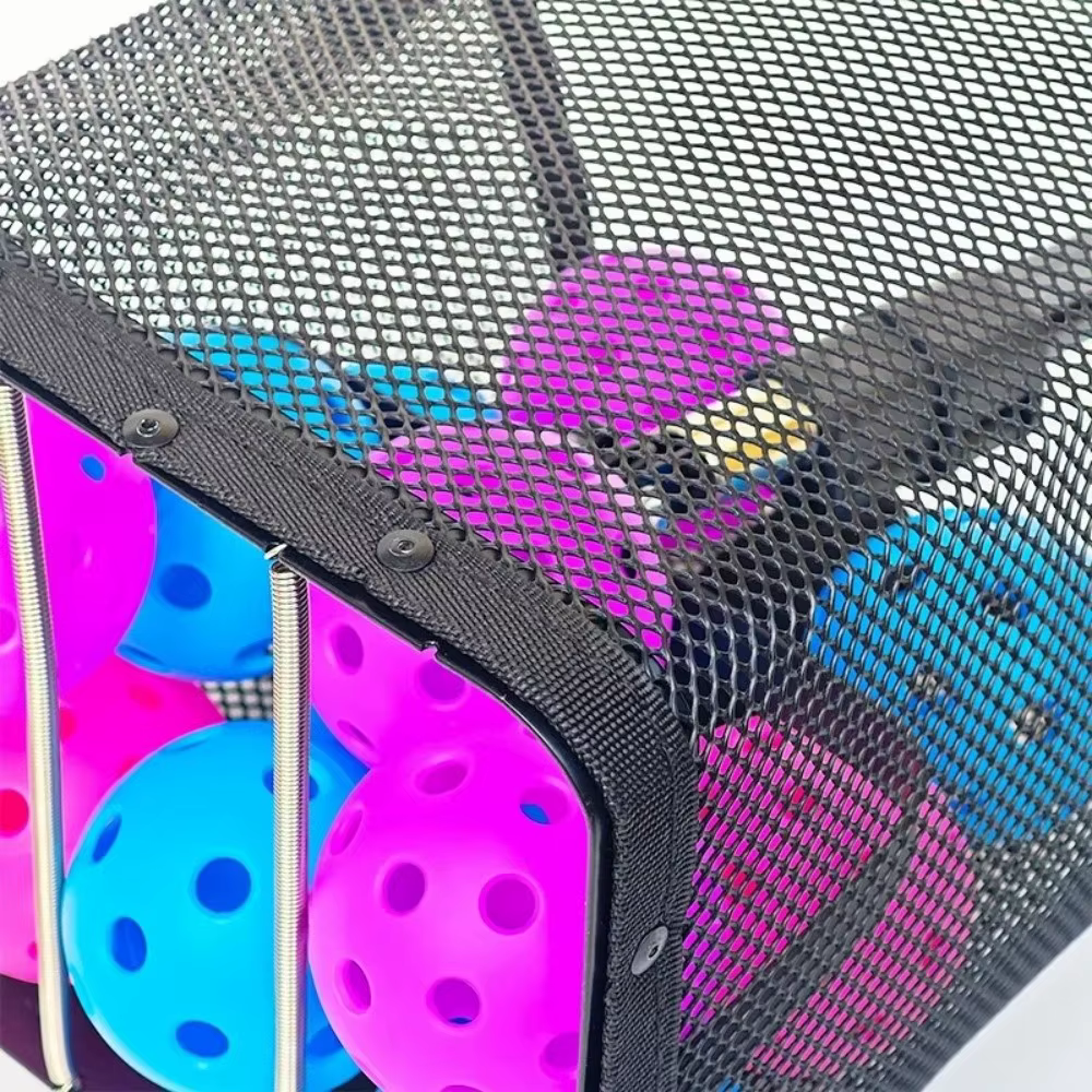 Cesta recogepelotas de pickleball ajustable en altura - imagen 2