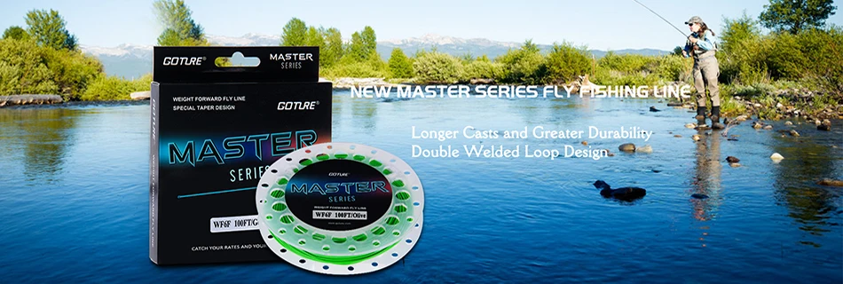 Línea de pesca con mosca Goture MASTER flotante