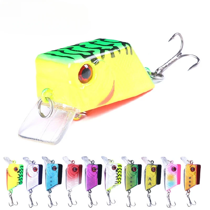 Crankbait cuadrado 4,5 cm – Señuelo biónico para pesca