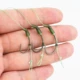 Anzuelos antienredos Hirisi AH208 para pesca de carpa con goma - imagen 2