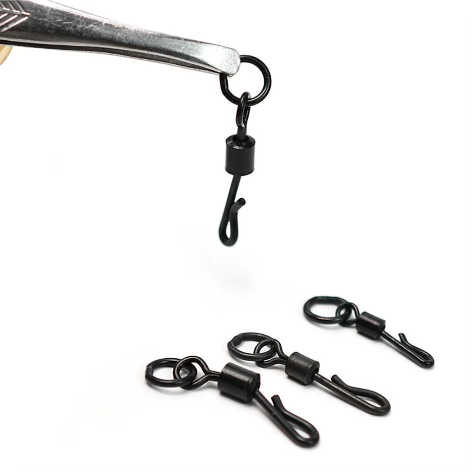 Pack de 100 conectores giratorios para pesca