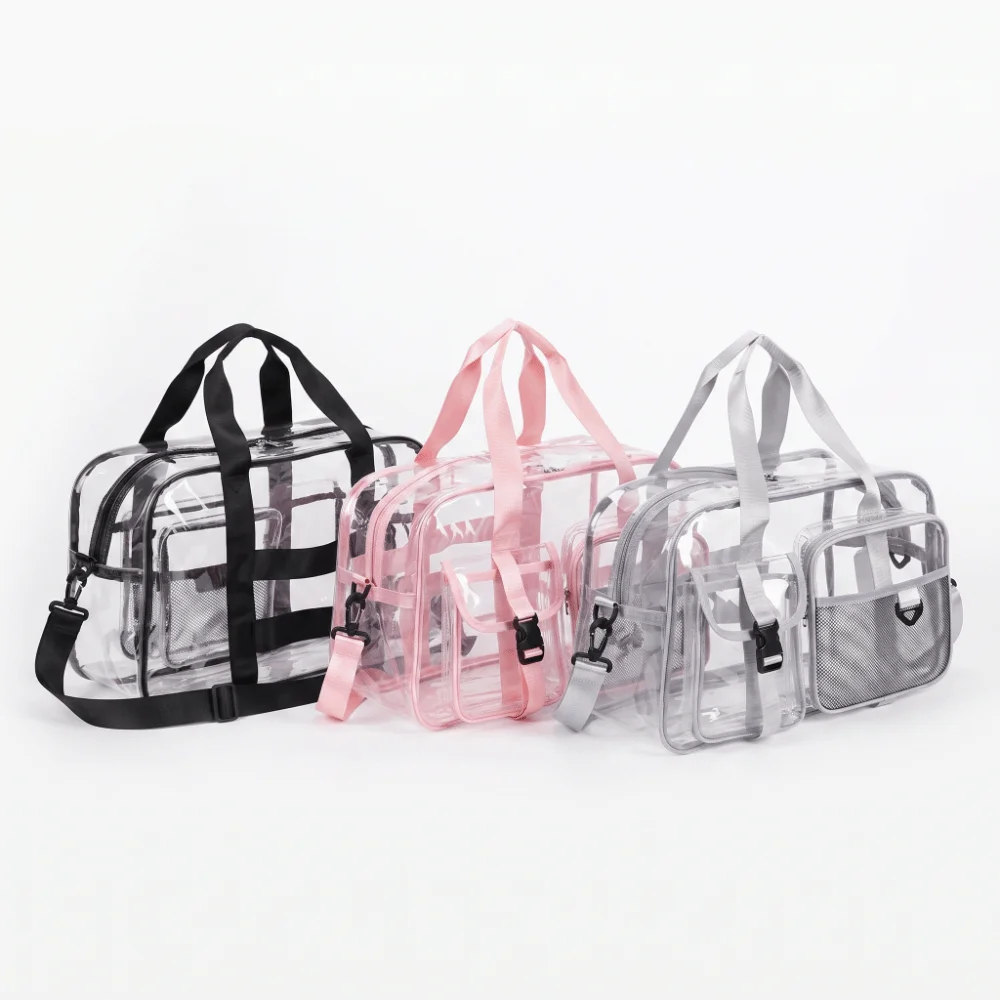 Bolsa impermeable PVC transparente con cremallera para pesca - imagen 4
