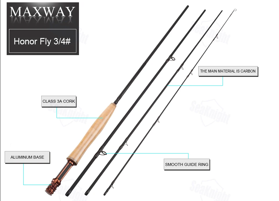 Caña de pescar con mosca SeaKnight HOT Trout Rod