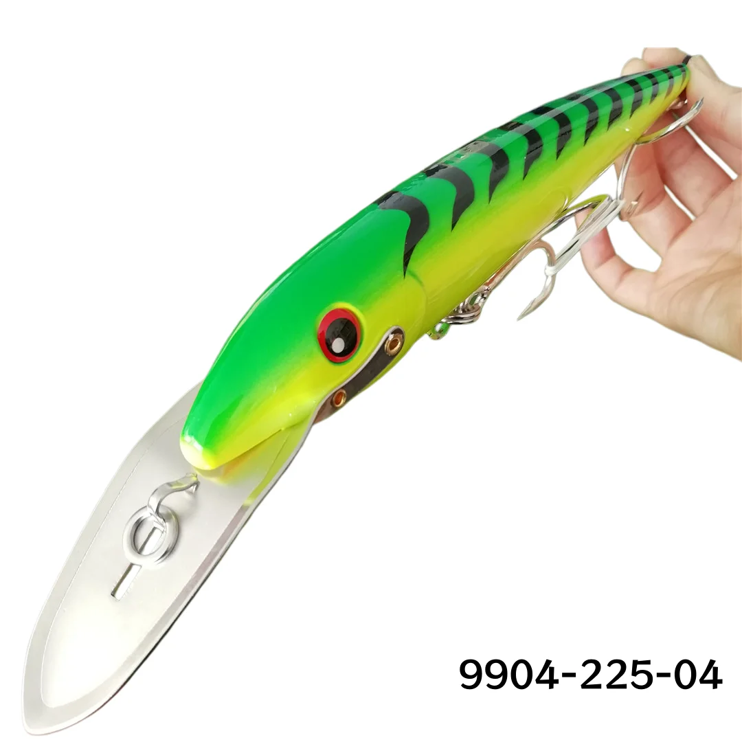 Noeby jerkbait flotante para lubina, cebo artificial salado