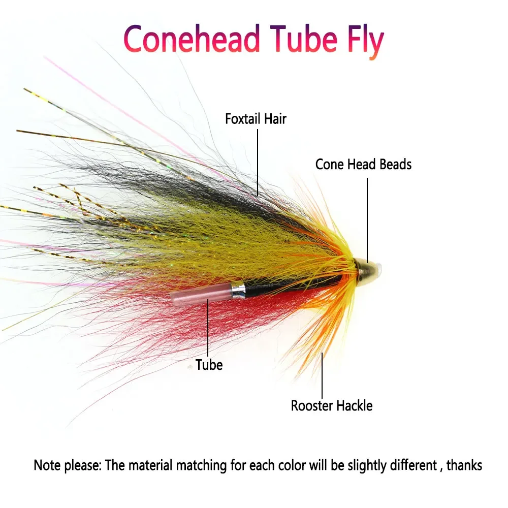 Tubos de Latón Cone Head Bimoo para Streamer y Bucktail - imagen 2