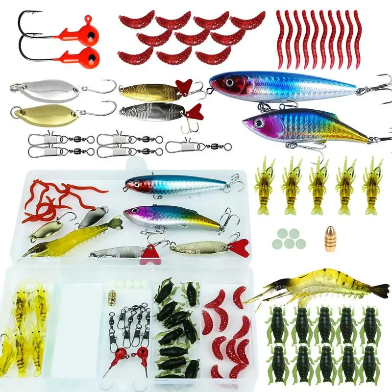Cucharas de pesca señuelos para agua dulce y salada – Kit adulto - imagen 4