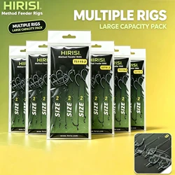 Monturas Pre-Atadas HIRISI para Carpa sin Púas – Juego Completo