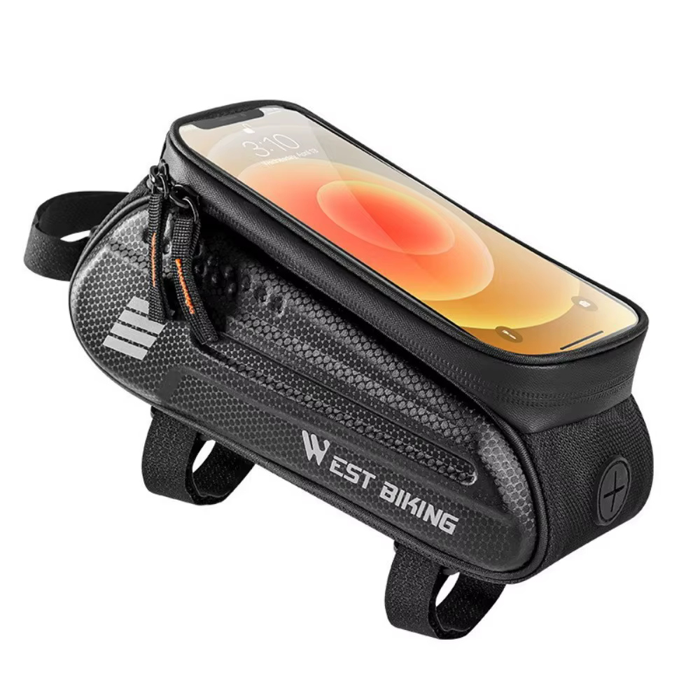 Bolsa impermeable para cuadro bicicleta con pantalla táctil - 7 pulgadas - imagen 3