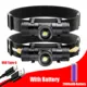 Linterna frontal recargable USB-C impermeable LED para pesca - imagen 4