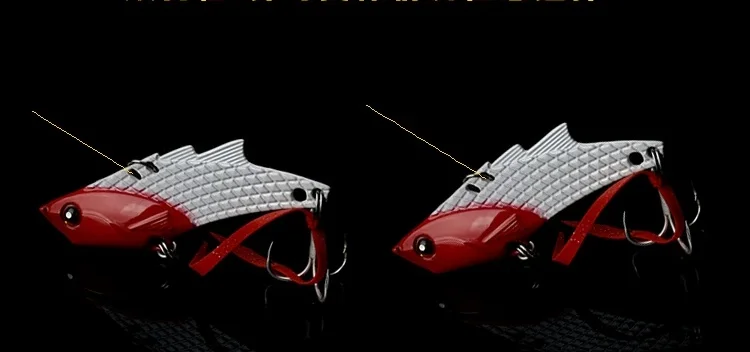 Señuelo spinnerbait VIB de metal con cuchilla para lubina lances largos - imagen 5