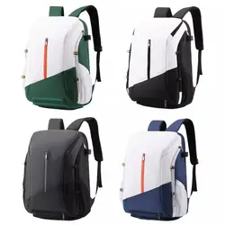 Mochila impermeable con compartimento para zapatos y cremallera