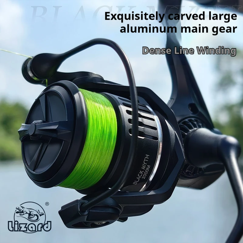 Lizard Black Myth Tight Line Lay Spinning – Carrete poco profunda - imagen 3