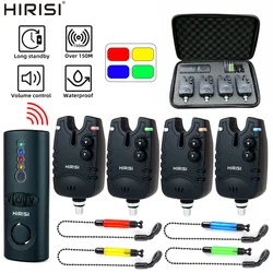 Hirisi SQ-4 alarma inalámbrica LED para carpas, impermeable