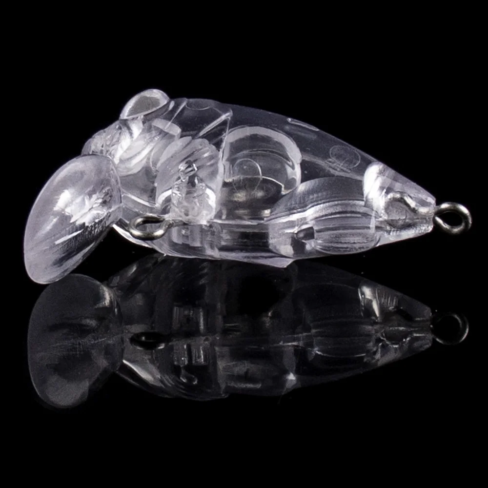 Dr.Holife crankbait flotante sin pintar para bricolaje de pesca - imagen 4