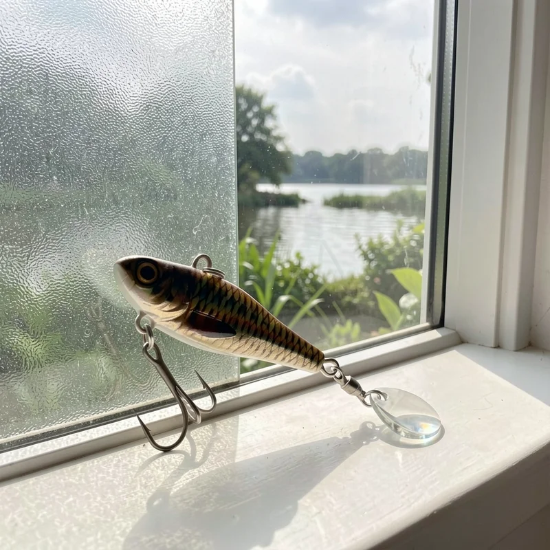 Señuelo jig metálico VIB con escamas 3D para lubina en orilla