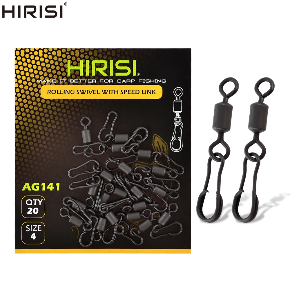 Kit completo de anzuelos giratorios hirisi AG141