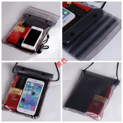 Bolsa estanca impermeable para teléfono y llaves, cierre doble