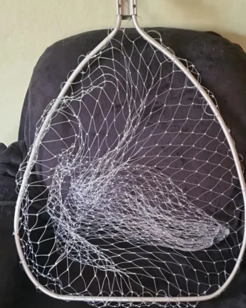 Red de pesca doble línea nailon alta densidad sin soporte aire libre - imagen 2