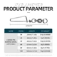 ShareShark Conectores giratorios con rodamiento de acero inoxidable - imagen 5