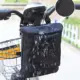Bolsa impermeable extraíble con cremallera para manillar de bici