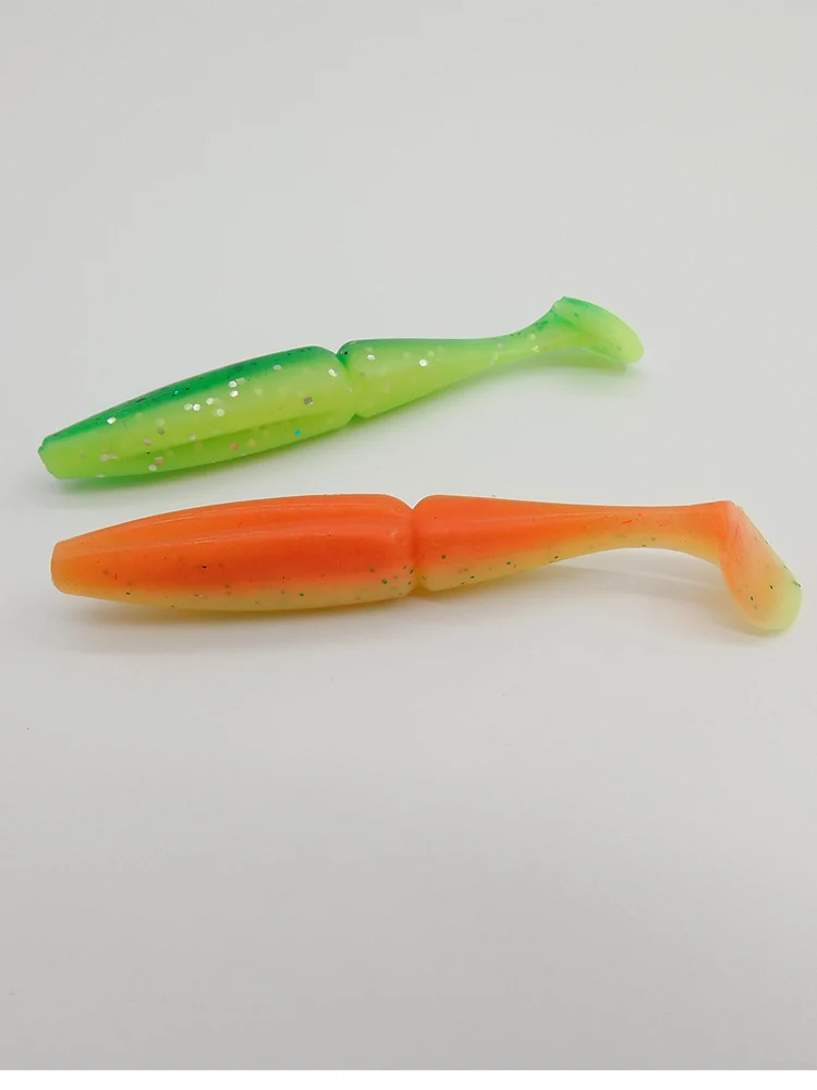 Swimbait ESFISHING silicona cola de paleta para lucio, trucha y lubina - imagen 5