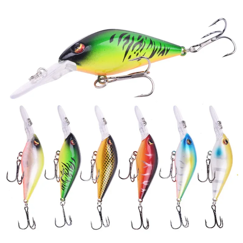 Señuelo de pesca crankbait WDAIREN vista lateral