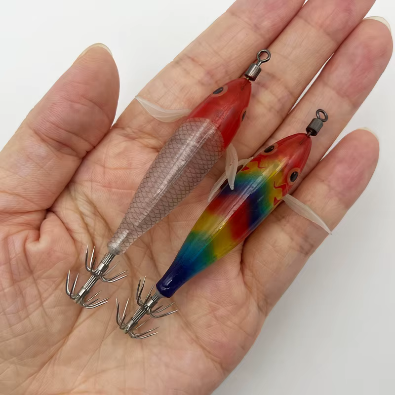ShareShark Señuelos Fosforescentes para Calamares y Pulpos – Pesca Marina - imagen 5