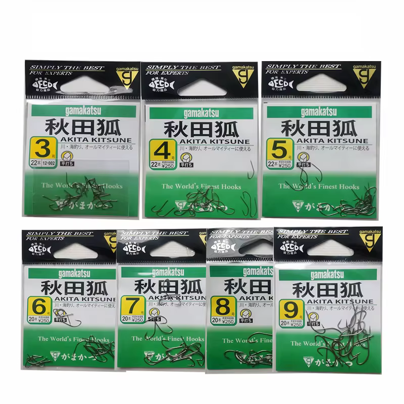 Anzuelos Gamakatsu Kitsune 12002 – Triples afilados para meró - imagen 5