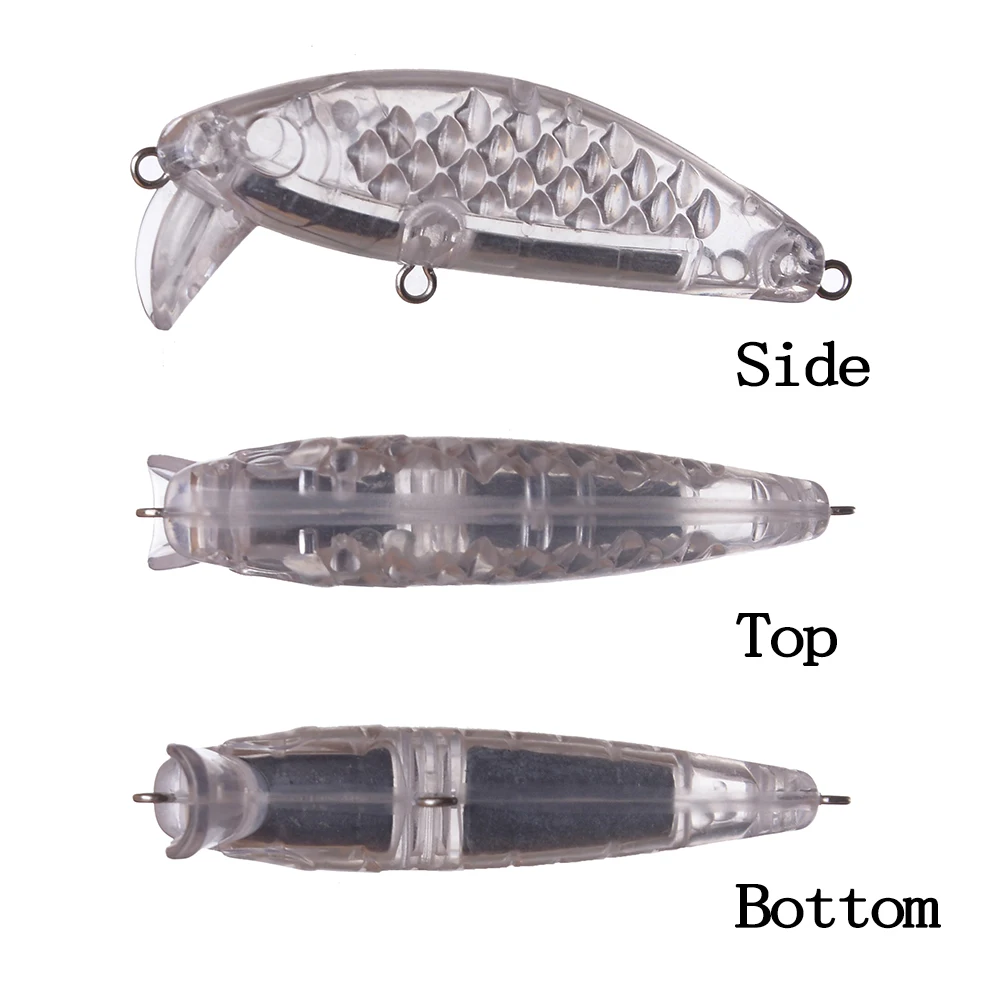 ChansHuang Señuelos de pesca sin pintar labio curvo 6,4g/11,6g - imagen 3