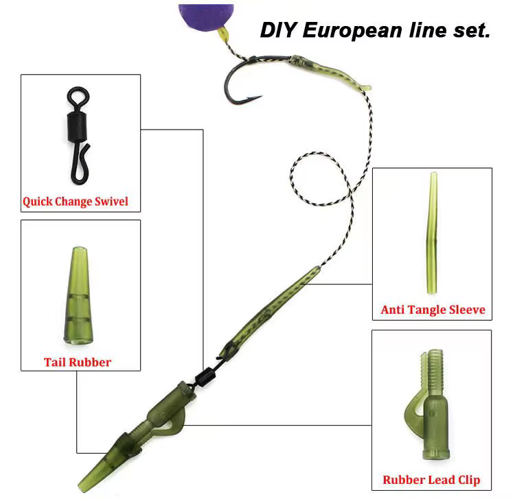 Fundas anti-enredos para aparejos de pesca de fondo