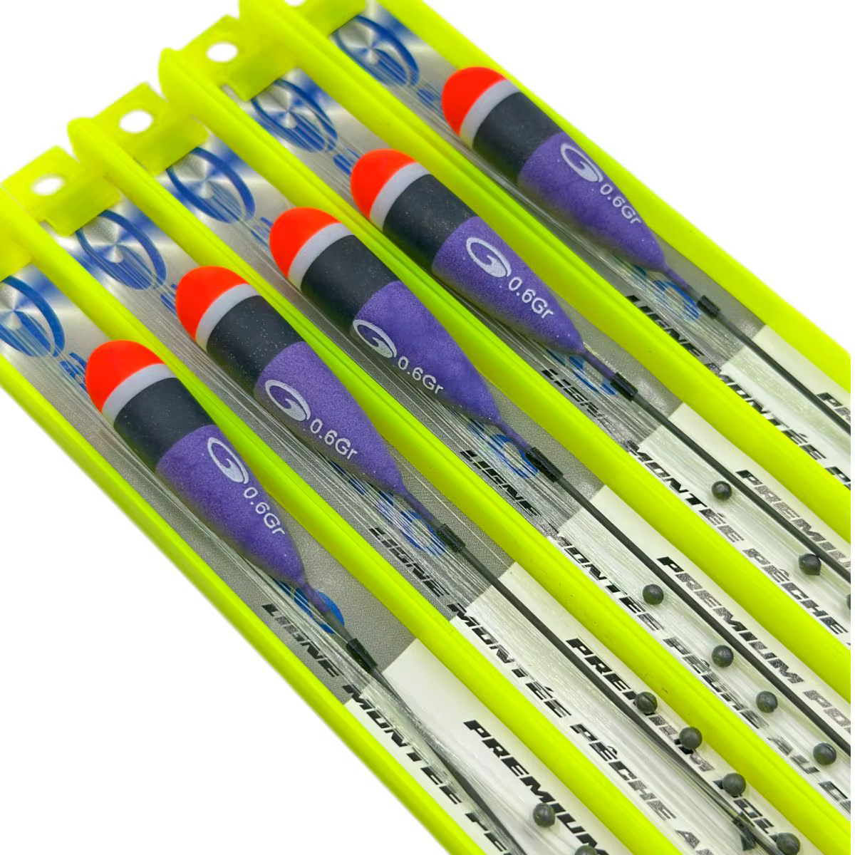 Flotadores de pesca automáticos portátiles – Set rápido para spinning