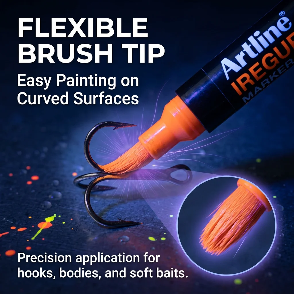 Marcador UV para señuelos Artline IREGUI – pintura fluorescente - imagen 4
