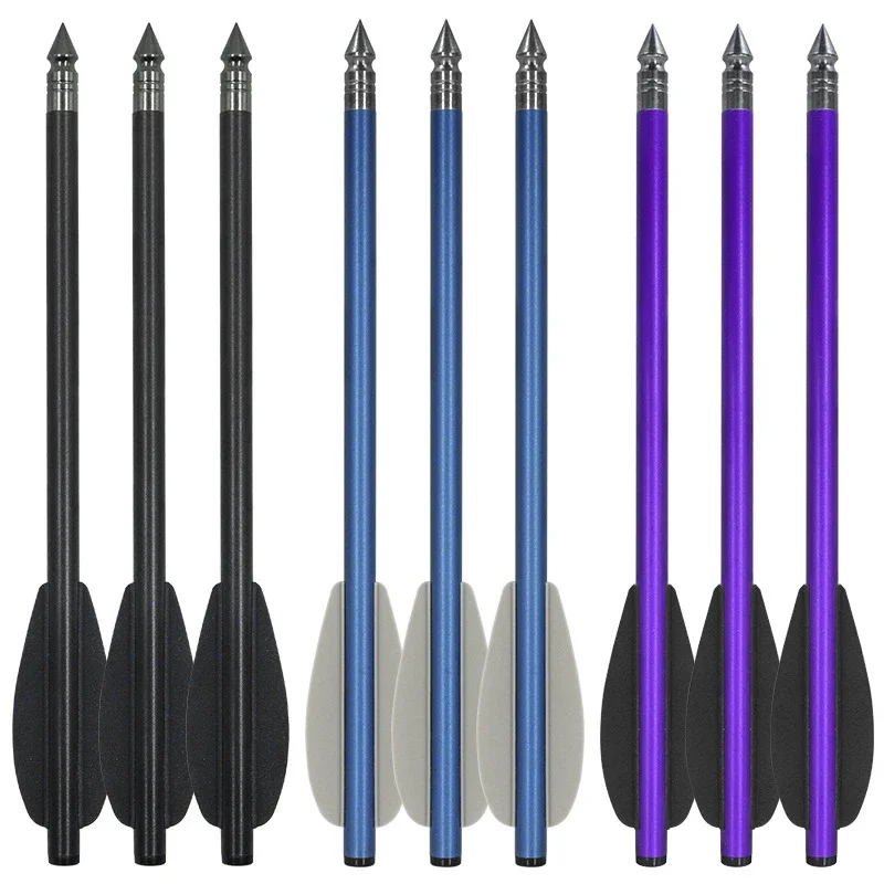 Flechas cortas de aluminio multicolor de aleación para dardos - imagen 4