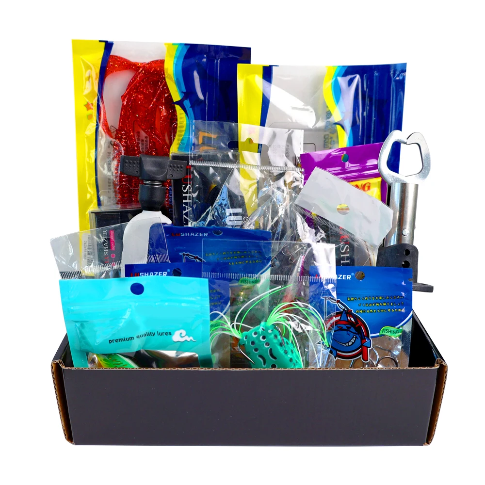 Caja sorpresa de pesca: anzuelos, señuelos y accesorios – Kit completo - imagen 4