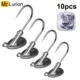 Jig head de acero al carbono lastrado para vinilo