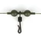 Hirisi AG136 Cuentas de goma anti-enredos para aparejos carpa - imagen 5