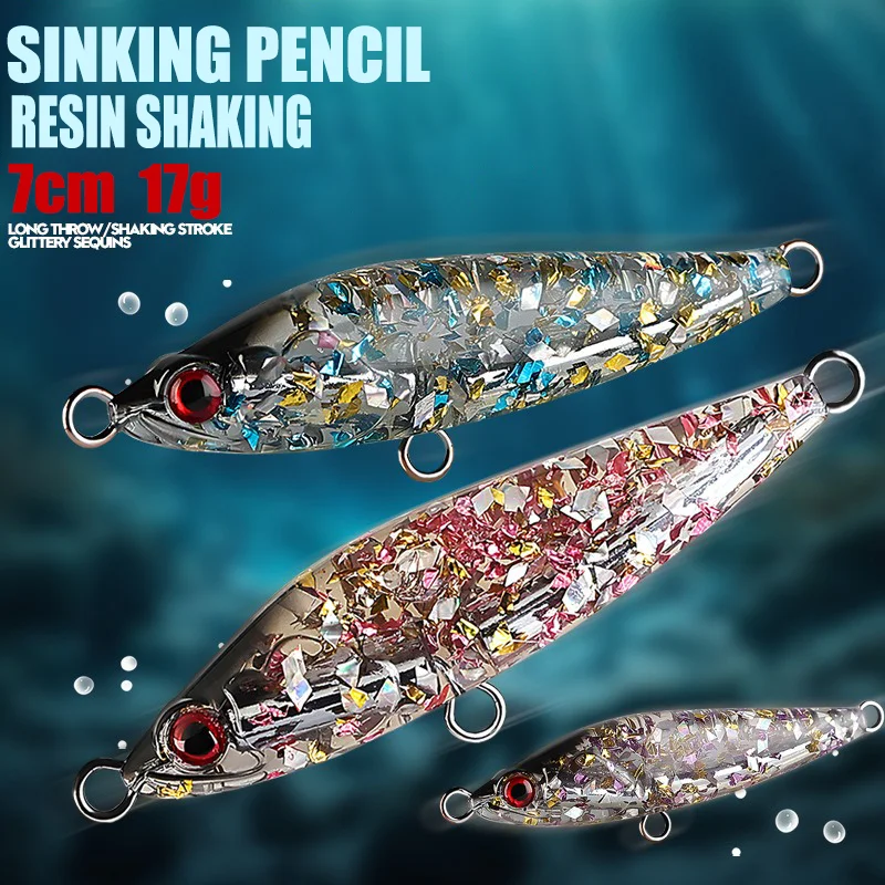 Señuelo Hundido de Resina Reflectante para Pesca Vertical - imagen 5