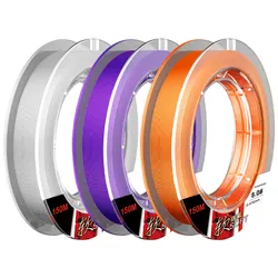 Línea fluorocarbono de nailon para pesca en mar y roca