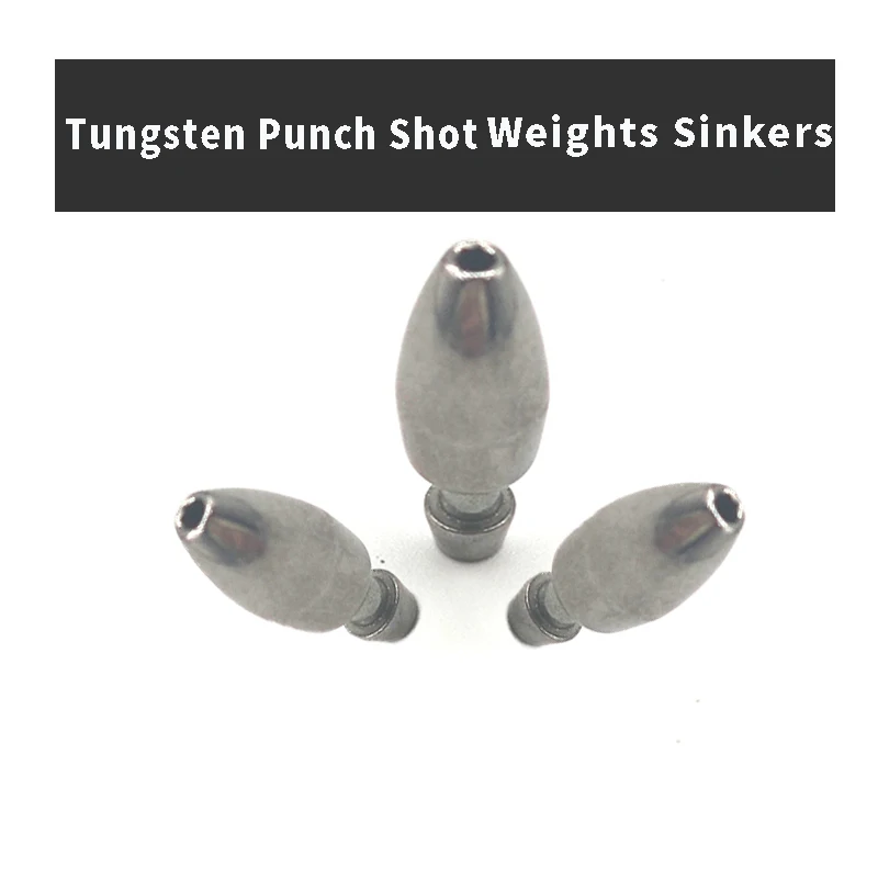 Plomos de tungsteno tipo bala para montaje