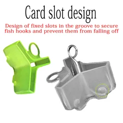 Protectores de anzuelos luminosos plástico con clip de seguridad